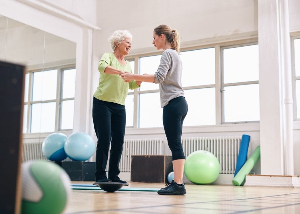 preventing senior falls, balance, strengthen, balancing exercises to build strength